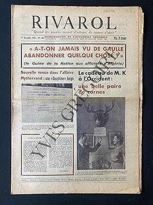 RIVAROL-N°466-17 DECEMBRE 1959