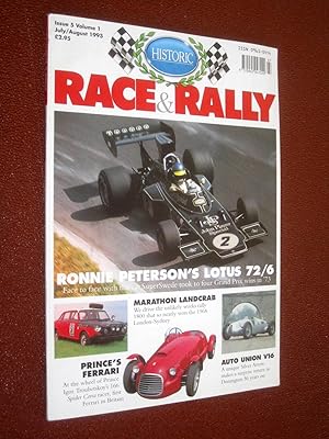 Historic Race & Rally Magazine, Vol 1, Issue 5, July / August 1993.