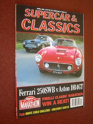 Supercar Classics, Magazine April 1991. (includes Ferrari 250SWB v Aston Martin DB4 GT, Fangio Pr...
