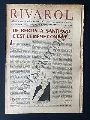 RIVAROL-N°449-20 AOUT 1959