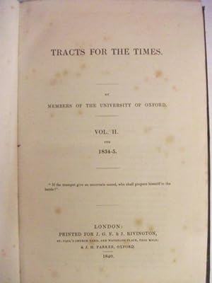 Tracts for the Times: Vol II for 1834-5