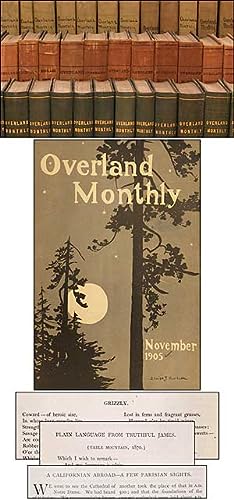 Bild des Verkufers fr The Overland Monthly, 1868-1875; The Overland Monthly and Out West Magazine, 1883-1931 zum Verkauf von Between the Covers-Rare Books, Inc. ABAA