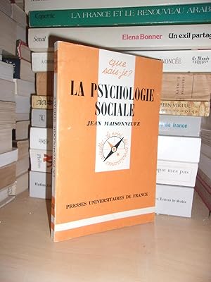 Seller image for LA PSYCHOLOGIE SOCIALE for sale by Planet's books