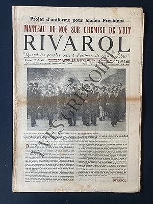 RIVAROL-N°421-5 FEVRIER 1959