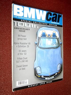 Imagen del vendedor de BMW Car, The Independent BMW Magazine. October 2002, 100th Anniversary Issue. inc ALPINA ROADSTER V8 v SCHNITZER Z8, a la venta por Tony Hutchinson