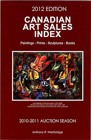Canadian Art Sales Index 2012 Edition