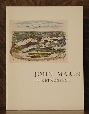 Imagen del vendedor de John Marin in Retrospect - an exhibition of his oils and watercolors a la venta por Andre Strong Bookseller