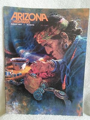 Seller image for Arizona Highways-August 1974 for sale by Prairie Creek Books LLC.