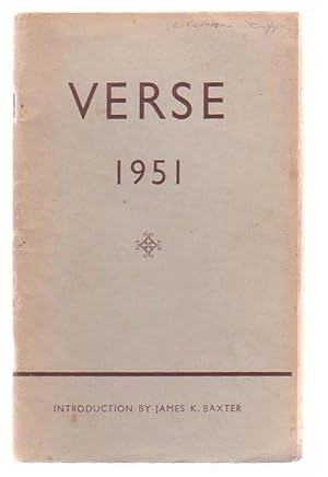 Seller image for Verse 1951 for sale by Renaissance Books, ANZAAB / ILAB