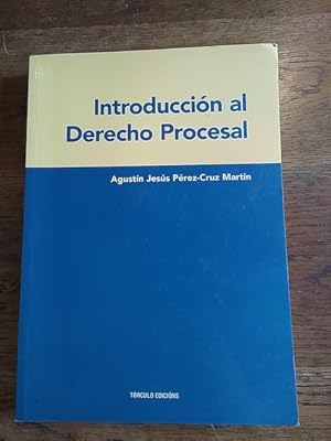 Imagen del vendedor de INTRODUCCIN AL DERECHO PROCESAL a la venta por Librera Pramo