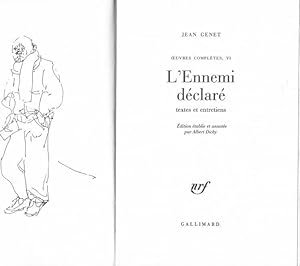 Seller image for L'Ennemi Dclar: Textes et Entretiens for sale by Elysium Books