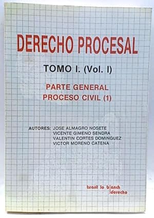 Immagine del venditore per Derecho Procesal. T.1, Vol.1: Parte General, Proceso CIVIL I venduto da SalvaLibros