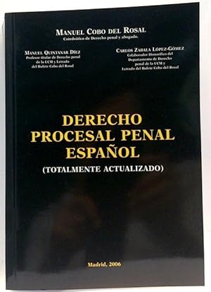 Image du vendeur pour Derecho Procesal Penal Espaol mis en vente par SalvaLibros