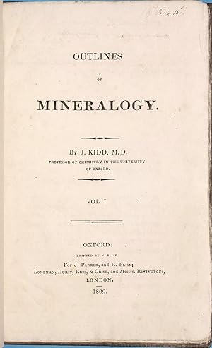 Outlines of Mineralogy.