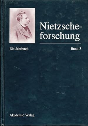 Bild des Verkufers fr Nietzscheforschung. Ein Jahrbuch, Band 3. zum Verkauf von Fundus-Online GbR Borkert Schwarz Zerfa