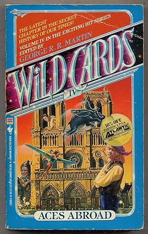 Bild des Verkufers fr Aces Abroad: Wild Cards: IV zum Verkauf von Between the Covers-Rare Books, Inc. ABAA