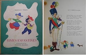 Seller image for Rimes enfantines. for sale by Librairie les mains dans les poches