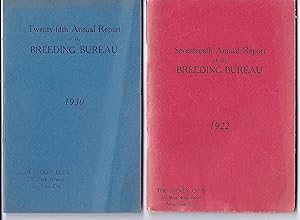 Image du vendeur pour Annual Reports of the Breeding Bureau mis en vente par Larimar Animal Books