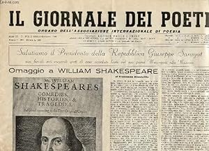 Seller image for IL GIORNALE DEI POETI, ANNO XI, N 10-11-12, OTT.-DIC. 1964, ORGANO DELL'ASSOCIAZIONE INTERNAZIONALE DI POESIA for sale by Le-Livre