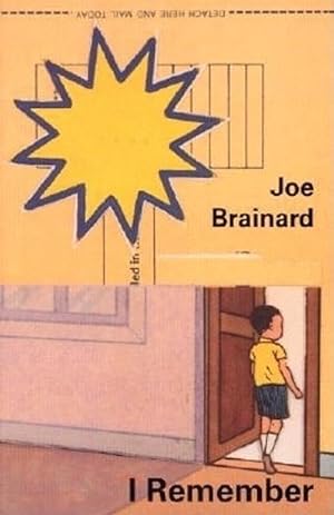 Seller image for Joe Brainard: I Remember (Paperback) for sale by Grand Eagle Retail