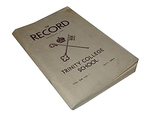 The Record; Trinity College School; Vol 58, no. 1; October 1954