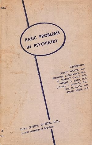 Imagen del vendedor de Basic Problems in Psychiatry a la venta por Bookshop Baltimore