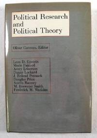 Seller image for Political Research and Political Theory for sale by Resource Books, LLC