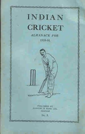 Image du vendeur pour Indian Cricket Almanack for 1953-54 mis en vente par Barter Books Ltd