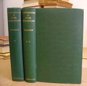Imagen del vendedor de An Introduction To Social Anthropology [ 2 volumes complete] a la venta por Eastleach Books