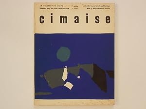 Cimaise 7e année n° 45-46 (série VI n°6 / série VII n°1) septembre-octobre-novembre 1959 (couv. d...