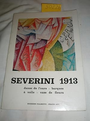 Seller image for Severini 1913. Dans de l'ours = barques  voile + vase de fleurs for sale by RogerCoyBooks