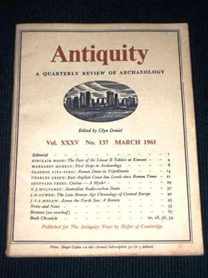 Antiquity - A Quarterly Review of Archaeology - March 1961