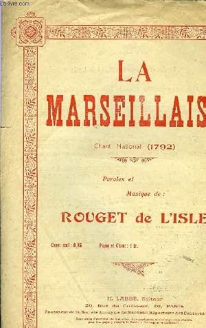 Immagine del venditore per LA MARSEILLAISE venduto da Le-Livre