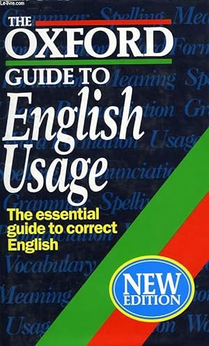 Seller image for THE OXFORD GUIDE TO ENGLISH LANGUAGE for sale by Le-Livre