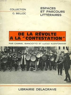 Seller image for DE LA REVOLTE A LA 'CONTESTATION' for sale by Le-Livre