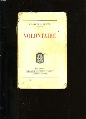 Imagen del vendedor de VOLONTAIRE. a la venta por Le-Livre