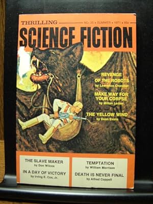 Seller image for THRILLING SCIENCE FICTION - Summer 1971 for sale by The Book Abyss