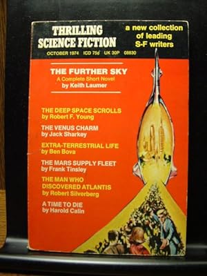 Imagen del vendedor de THRILLING SCIENCE FICTION - Oct, 1974 a la venta por The Book Abyss