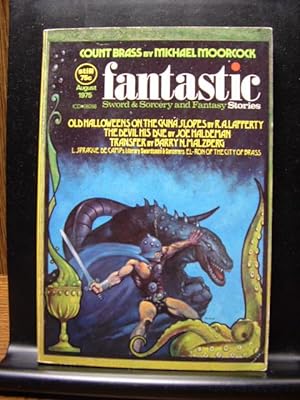 Seller image for FANTASTIC SWORD & SORCERY AND FANTASY - Aug, 1975 for sale by The Book Abyss