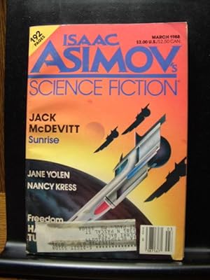 Imagen del vendedor de ISAAC ASIMOV'S SCIENCE FICTION - Mar, 1988 a la venta por The Book Abyss