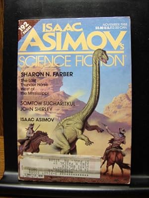 Image du vendeur pour ISAAC ASIMOV'S SCIENCE FICTION - Nov, 1988 mis en vente par The Book Abyss