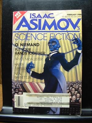 Bild des Verkufers fr ISAAC ASIMOV'S SCIENCE FICTION - Feb, 1988 zum Verkauf von The Book Abyss