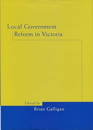Image du vendeur pour Local government reform in Victoria. mis en vente par Lost and Found Books