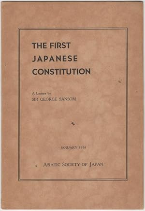 The First Japanese Constitution