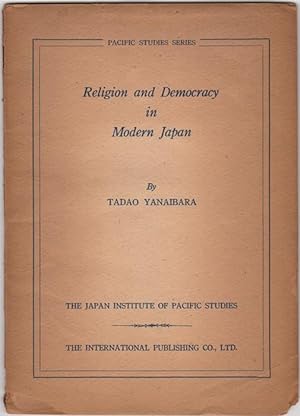 Bild des Verkufers fr Religion and Democracy in Modern Japan zum Verkauf von Kaaterskill Books, ABAA/ILAB