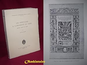 Les Portugais à l'Université de Paris entre 1500 et 1550