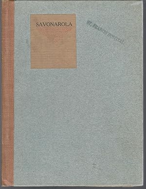 Seller image for Little Journeys to the Homes of Eminent Orators: Savonarola for sale by Dorley House Books, Inc.