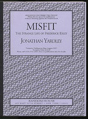 Seller image for Misfit: The Strange Life of Frederick Exley for sale by Between the Covers-Rare Books, Inc. ABAA