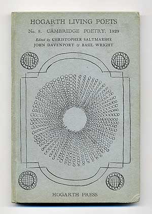 Bild des Verkufers fr Hogarth Living Poets No. 8. Cambridge Poetry, 1929 zum Verkauf von Between the Covers-Rare Books, Inc. ABAA