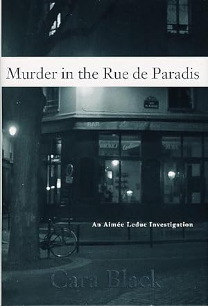 Seller image for MURDER IN THE RUE DE PARADIS. for sale by Bookfever, IOBA  (Volk & Iiams)